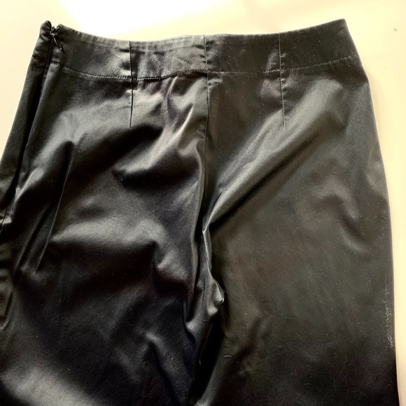🇫🇷 PROMOD satin-like black pants size EUR 38 - Picture 9 of 12